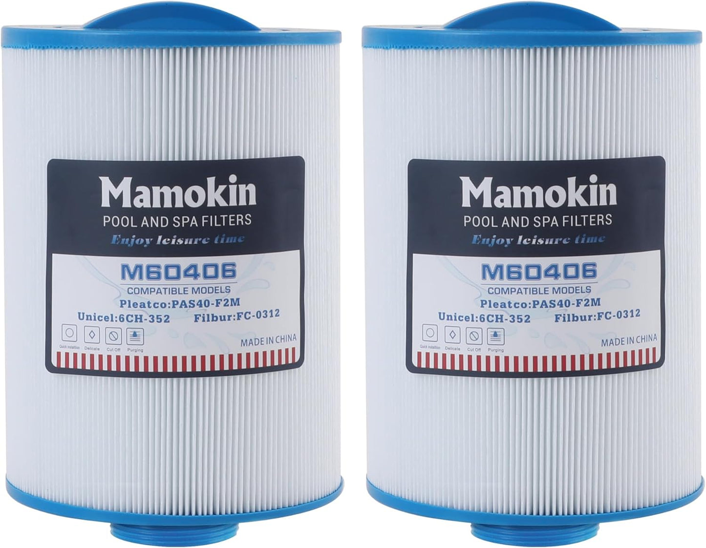 6CH-352 Spa Filter Cartridge for Hot Tubs - 2 Pack