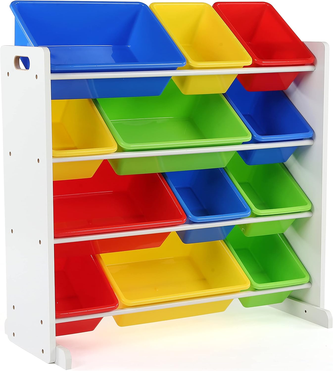Humble Crew Kids Toy Storage Organizer with 12 Plastic Bins