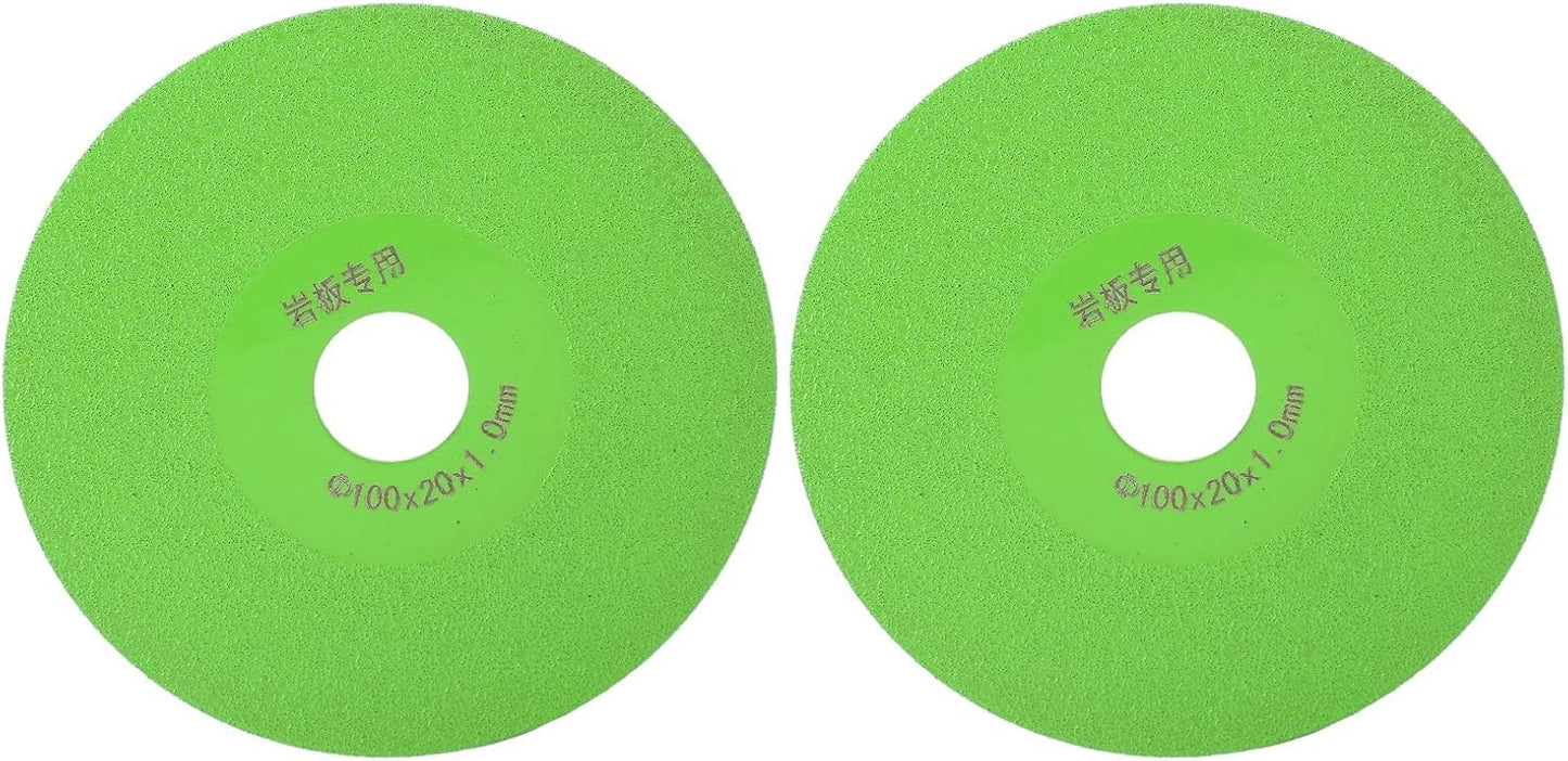 Precision Glass Cutting Disc Set - 2Pcs 4in Blades for Ceramic Tiles & More