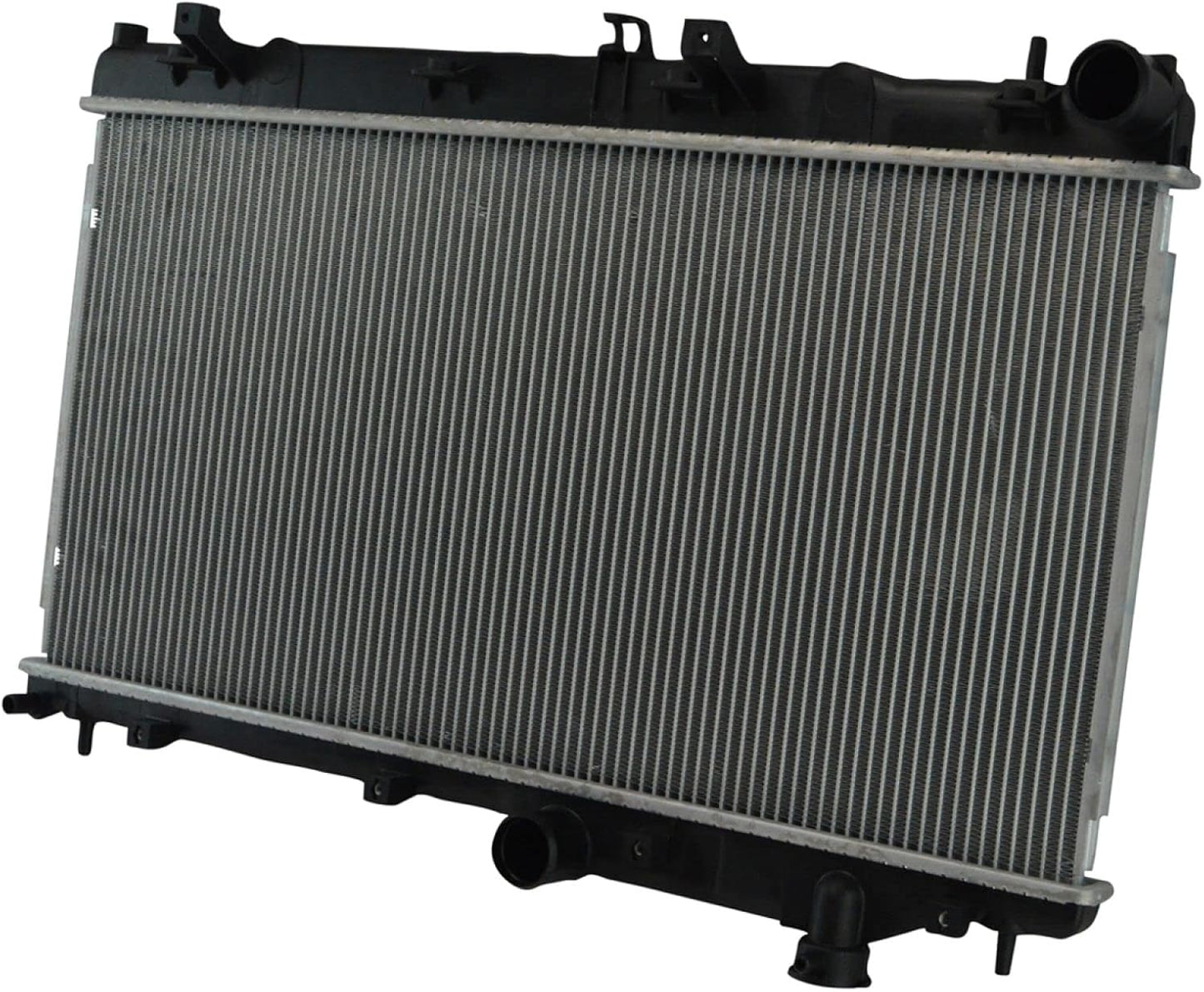 TRQ Radiator Assembly Aluminum Core for Subaru Vehicles 16-17