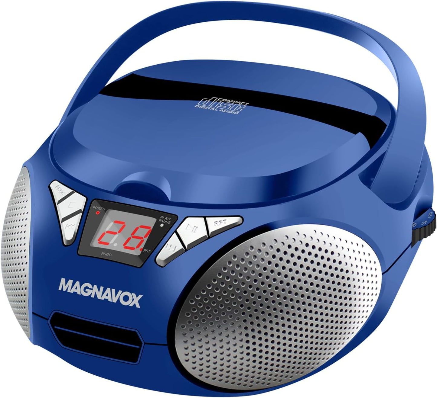 Magnavox MD6924 Portable CD Boombox with AM/FM Stereo Radio