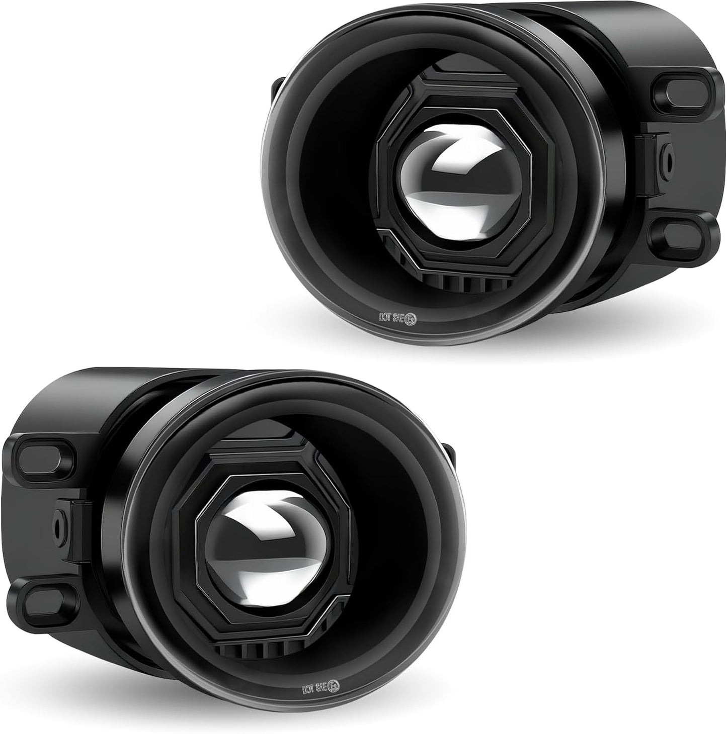 Round Fog Lights for Toyota Tacoma, 4Runner, Tundra, Camry