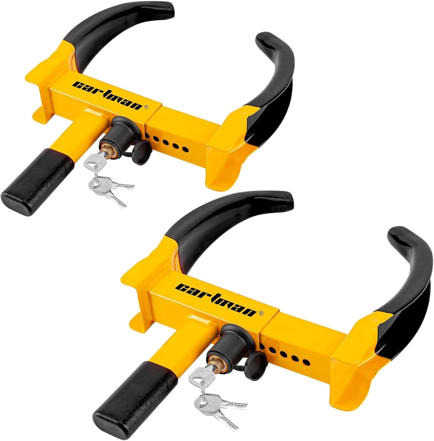 CARTMAN Heavy Duty Trailer Wheel Clamp for Maximum Security