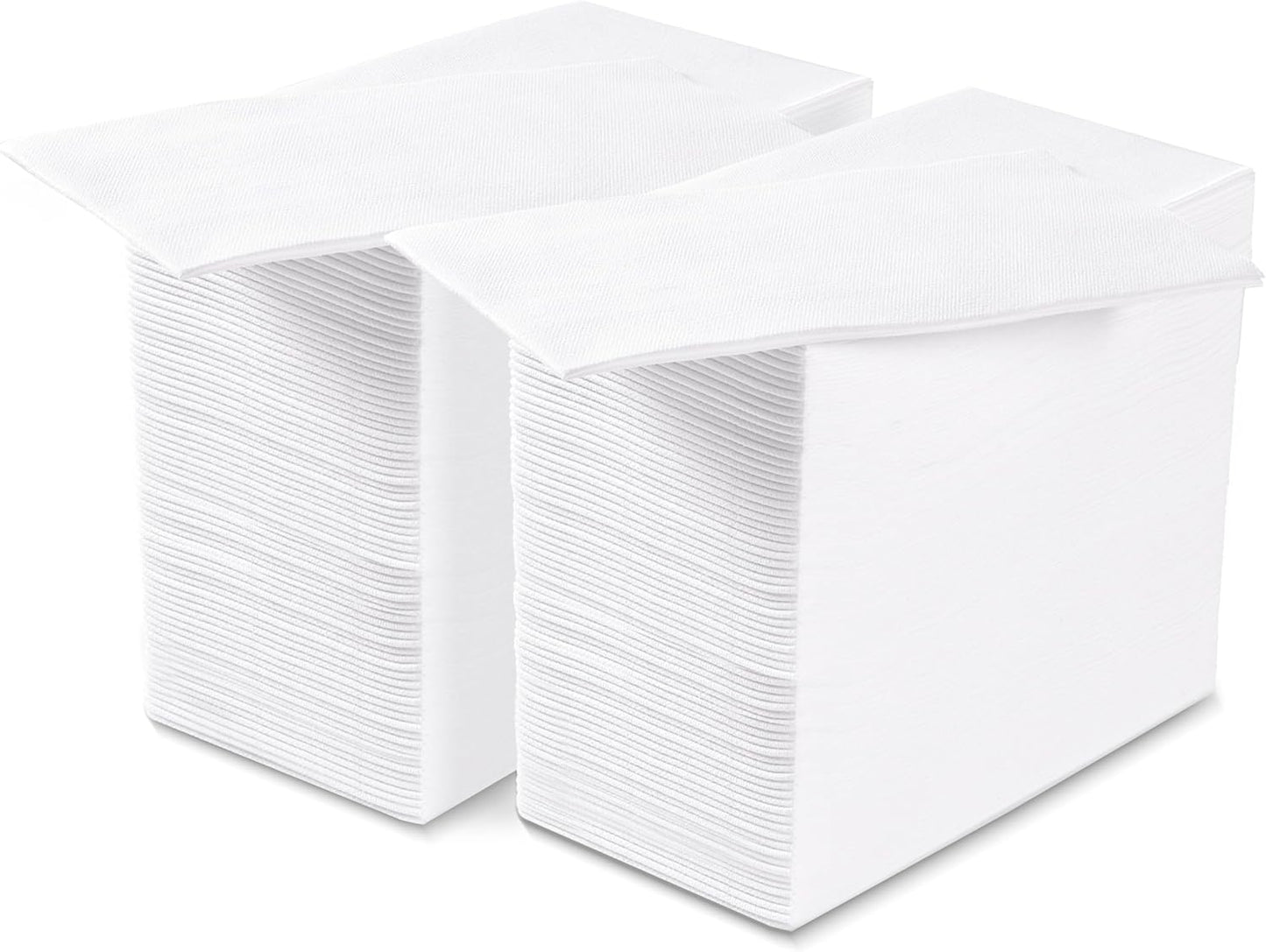 200 Pack Soft White Guest Napkins - Absorbent & Disposable - Ideal for Kitchen, Party, Events - 12 x 16 - Bestluck