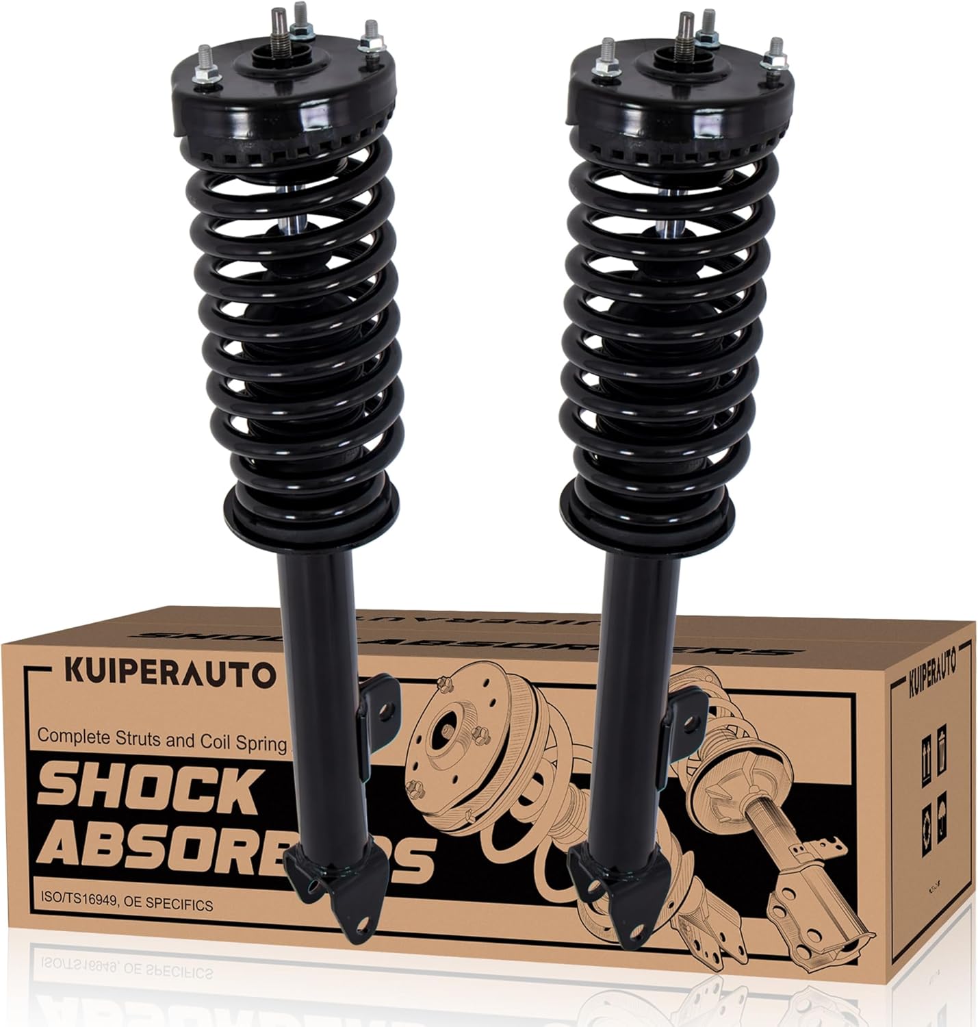 Complete Front Struts Assembly for Chrysler 300 and Dodge Charger