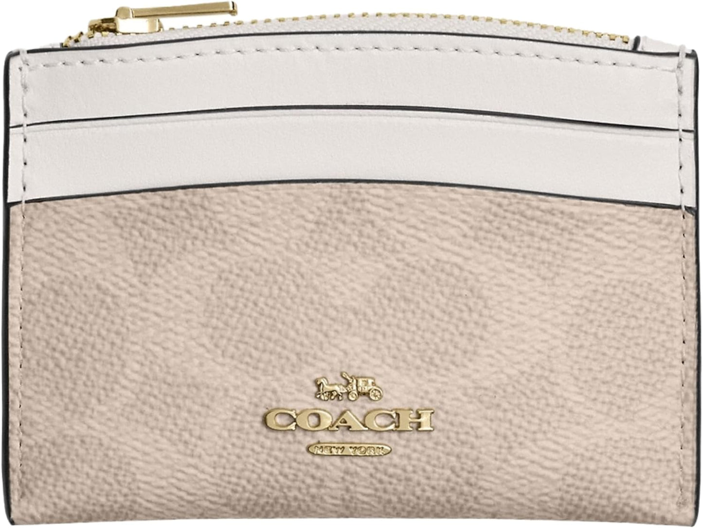 Coach Women's Shaped Card Case for Stylish On-the-Go Essentials