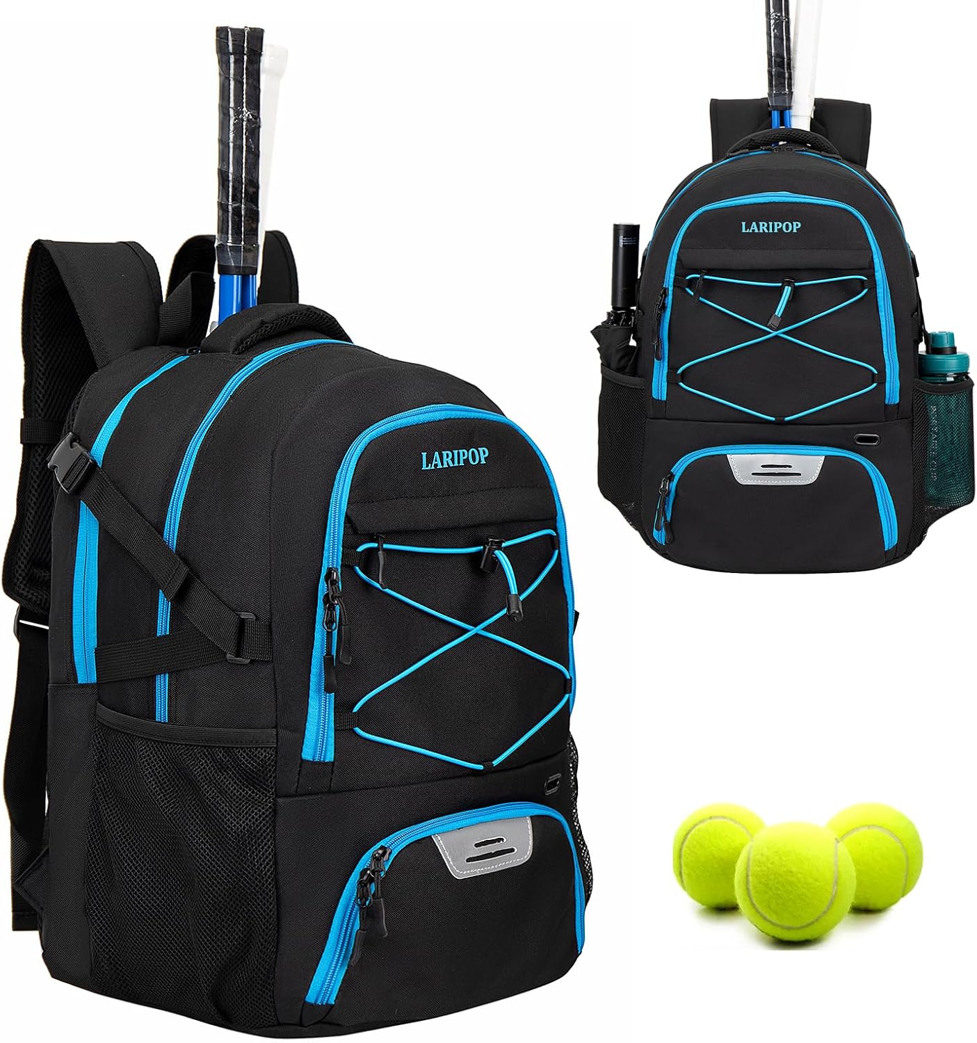 Multifunctional Sports Bag with Shoe Compartment for Rackets