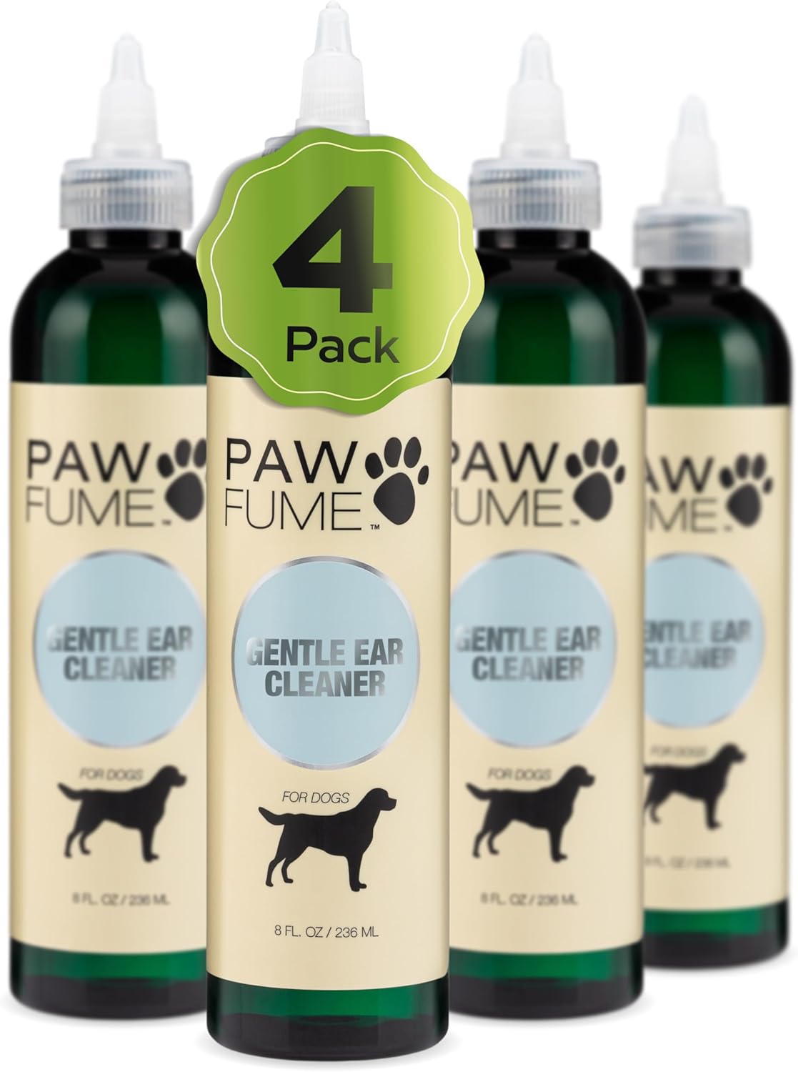 Pawfume Dog Ear Cleaner Solution for Itchy Ears Relief