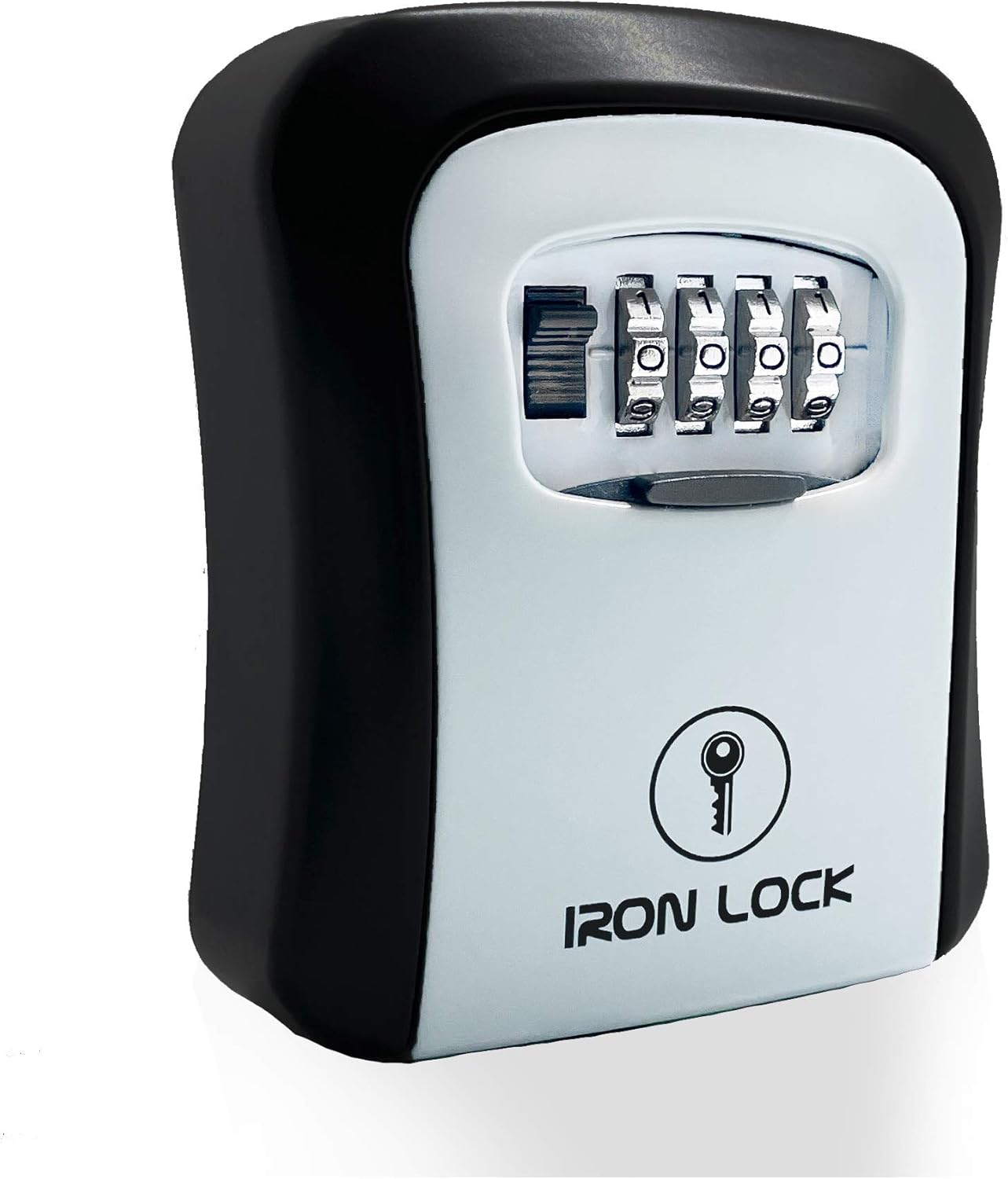 Iron Lock Key Lock Box - Secure 4 Digit Combination