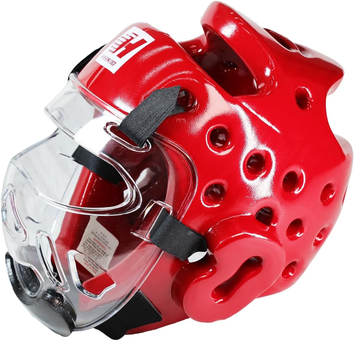 Taekwondo Headgear with Removable Mask for Sparring Training