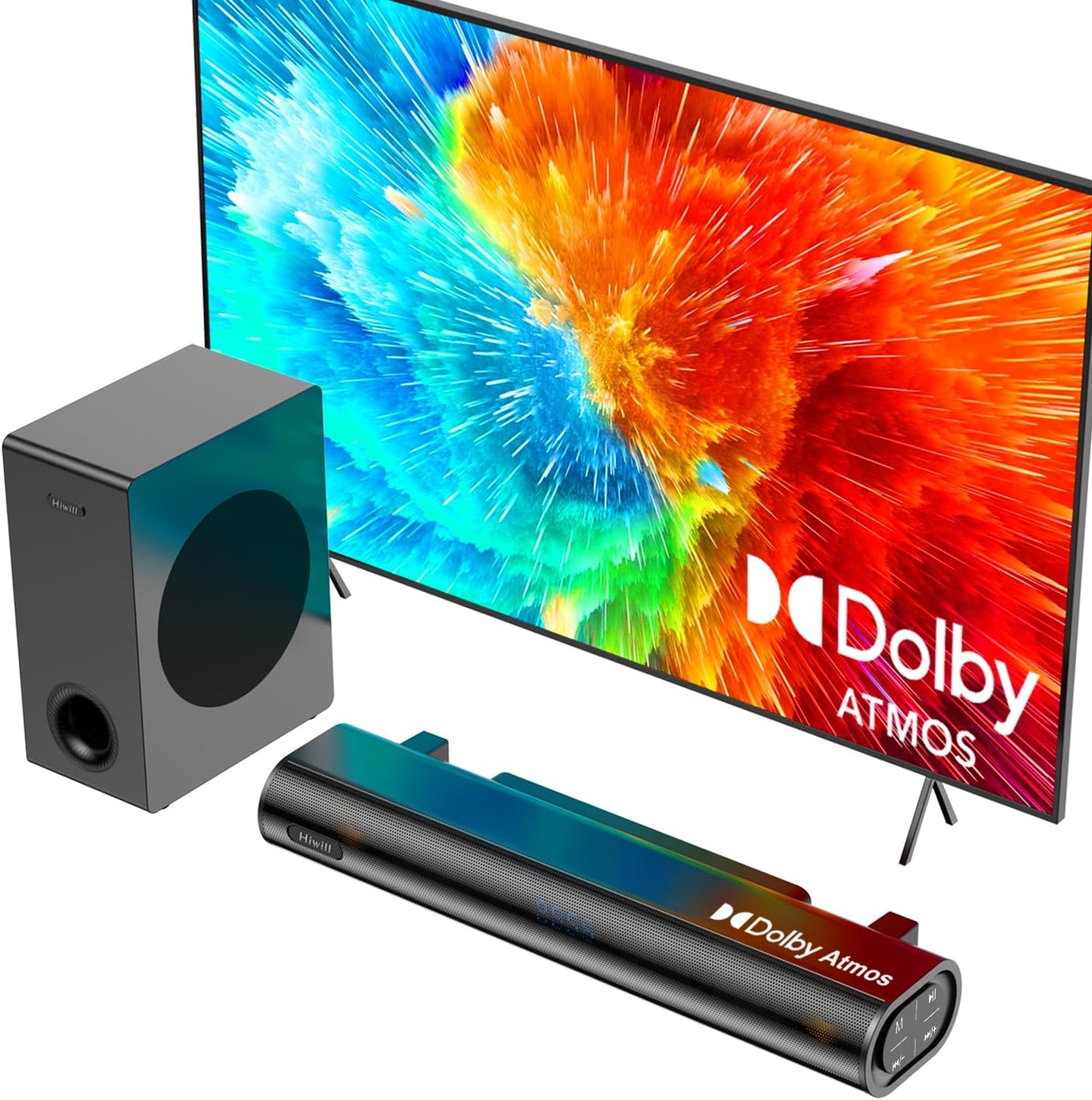 Immerse in HiFi Sound: Hiwill Dolby Atmos Soundbar
