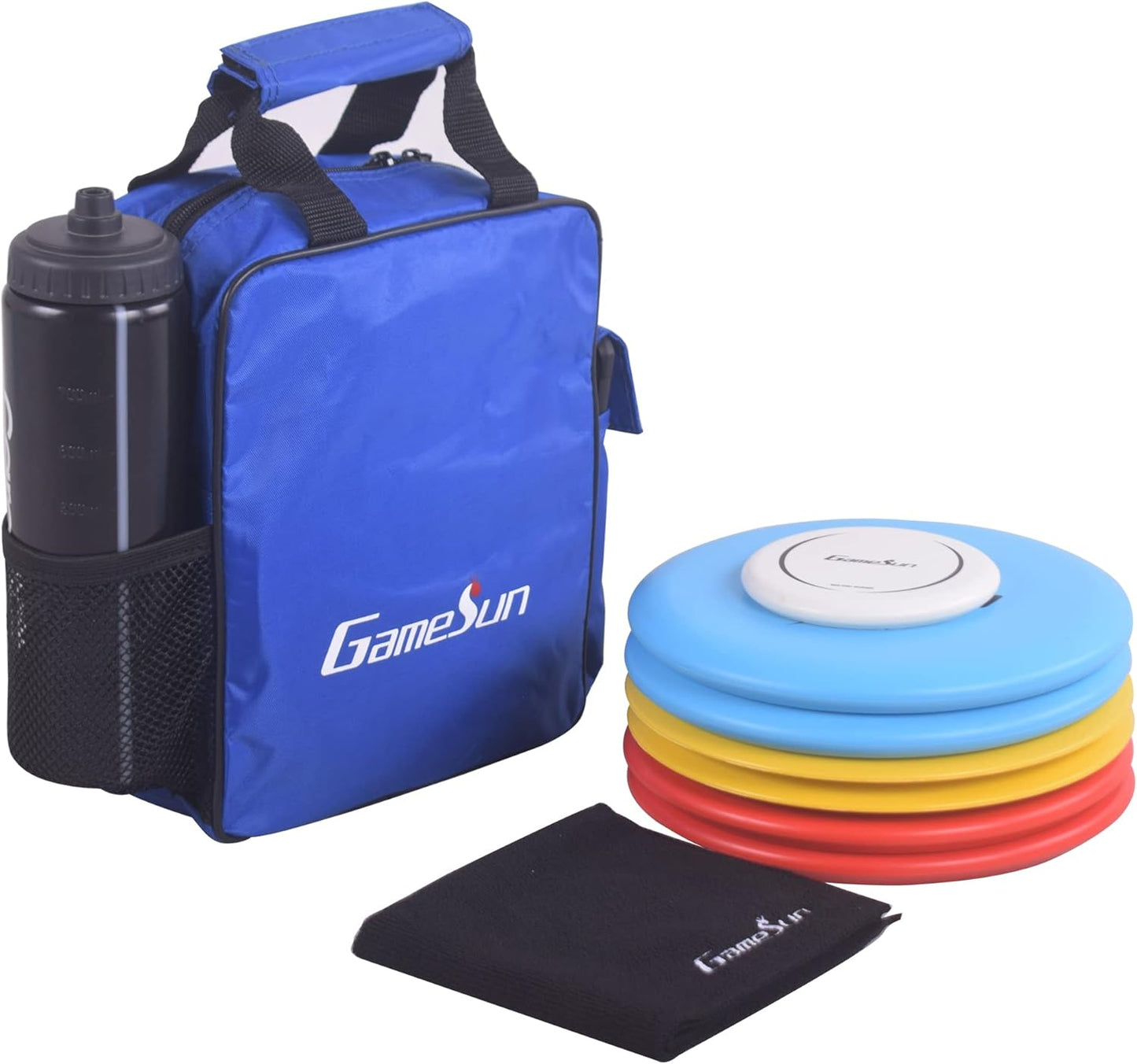 Complete Disc Golf Set with 6 Discs & Bag