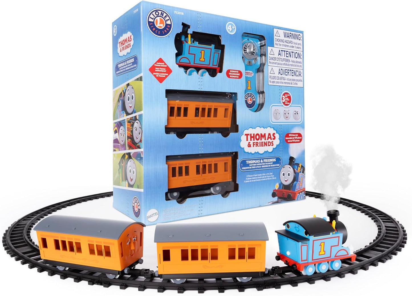Lionel Thomas & Friends Battery O Gauge Train Set with Remote