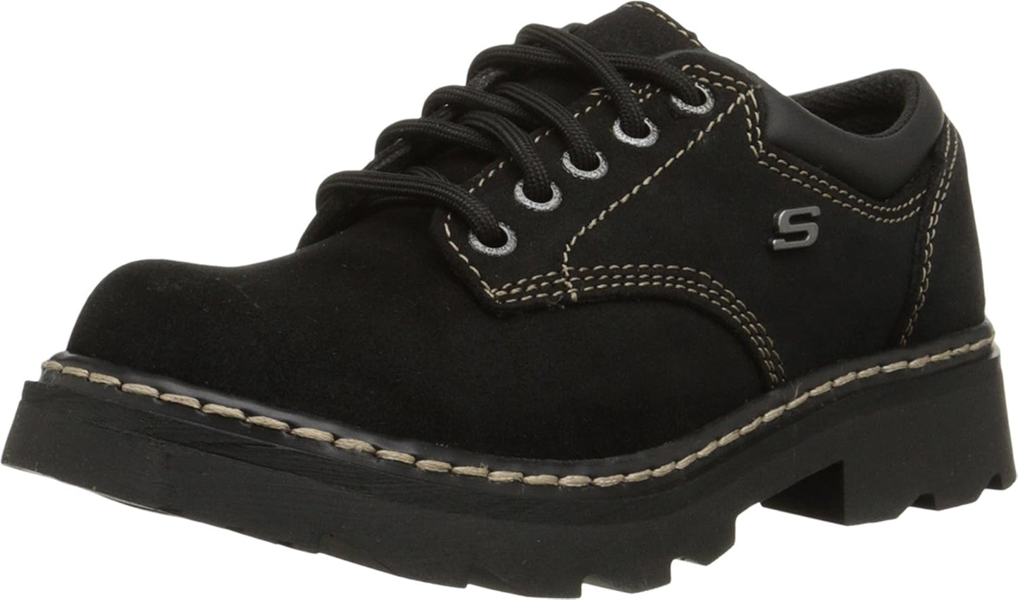 Skechers Women's Parties Mate Oxford Shoe for Everyday Comfort