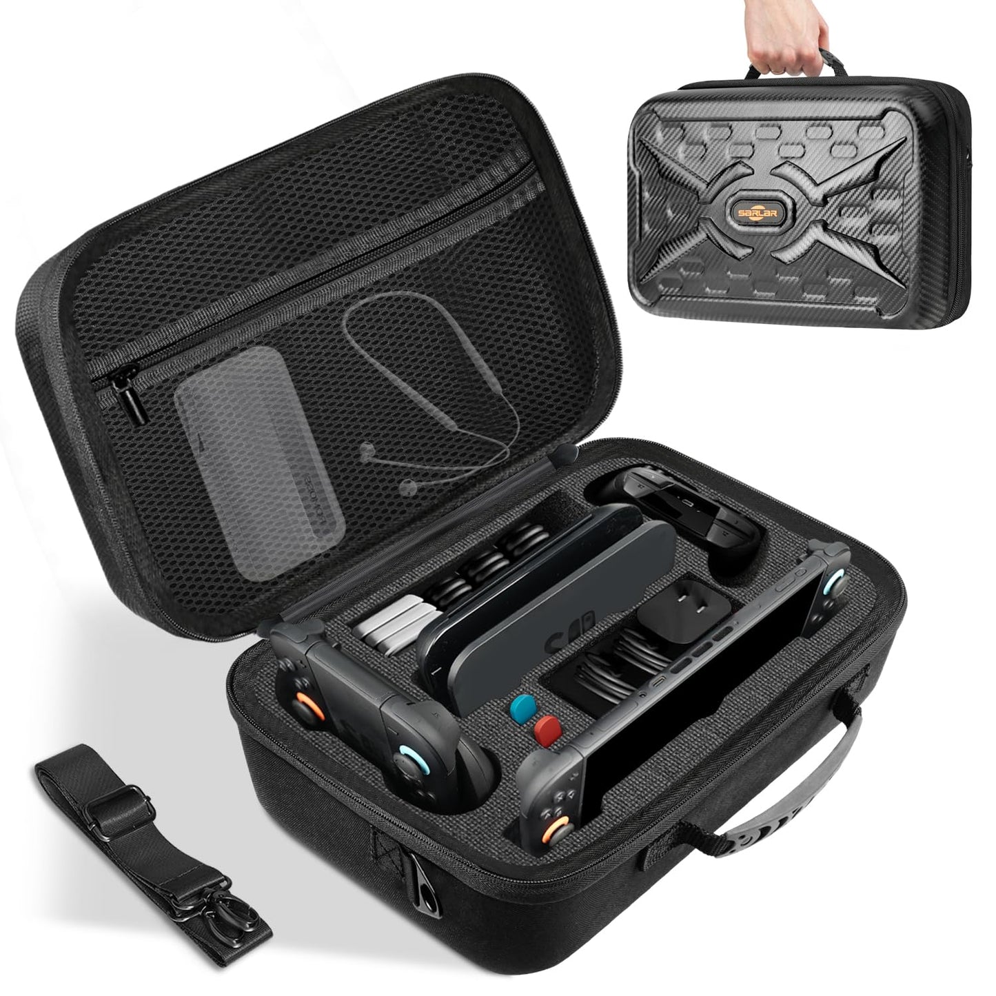 All-in-One Carrying Case for Nintendo Switch 2 Accessories