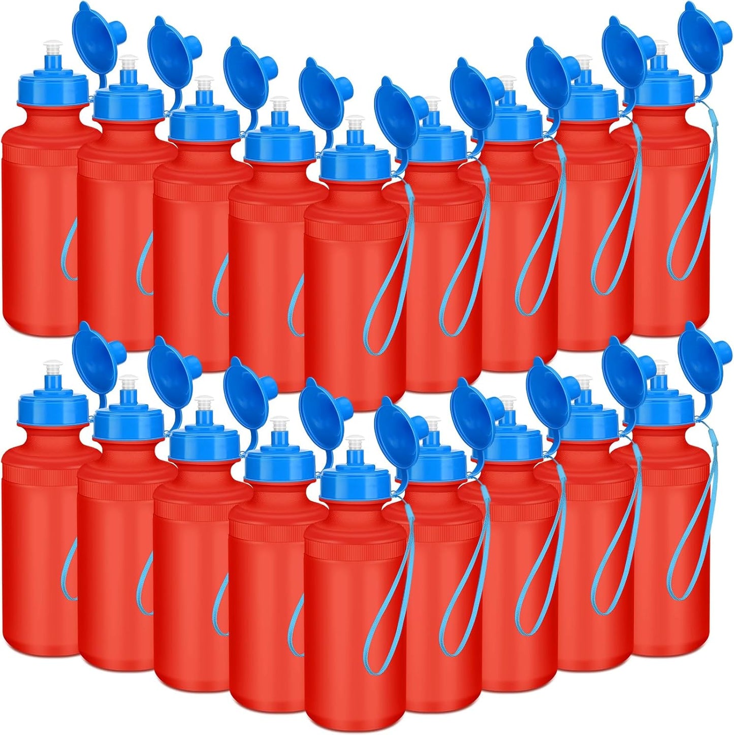 36 Pcs Sport Water Bottles Bulk for Fitness and Outdoor Fun