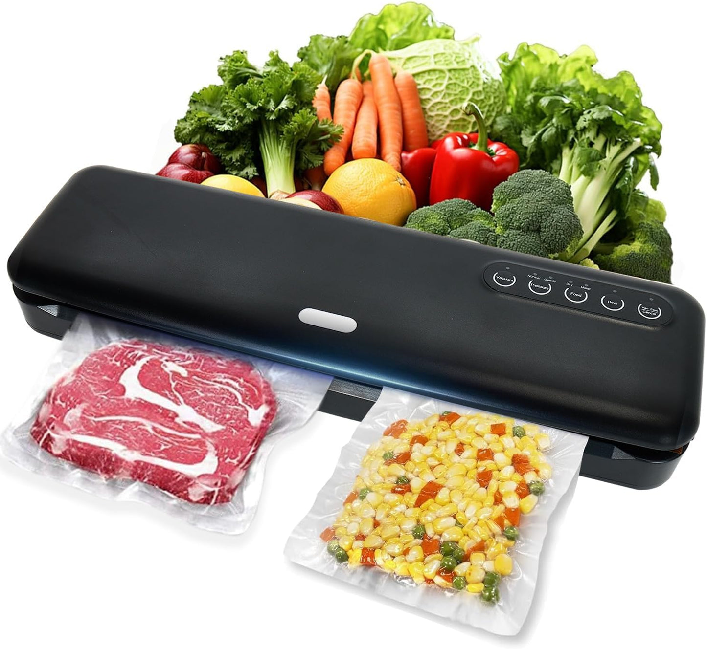 Compact One-Touch Vacuum Sealer by AEMUYA