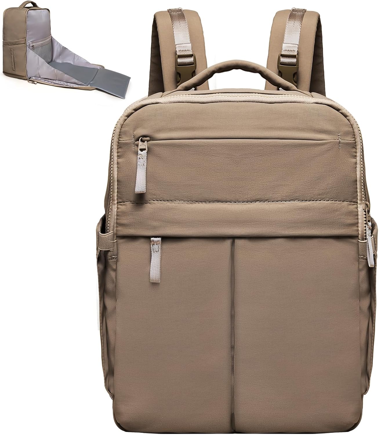 Large Waterproof Diaper Bag Backpack with Changing Station