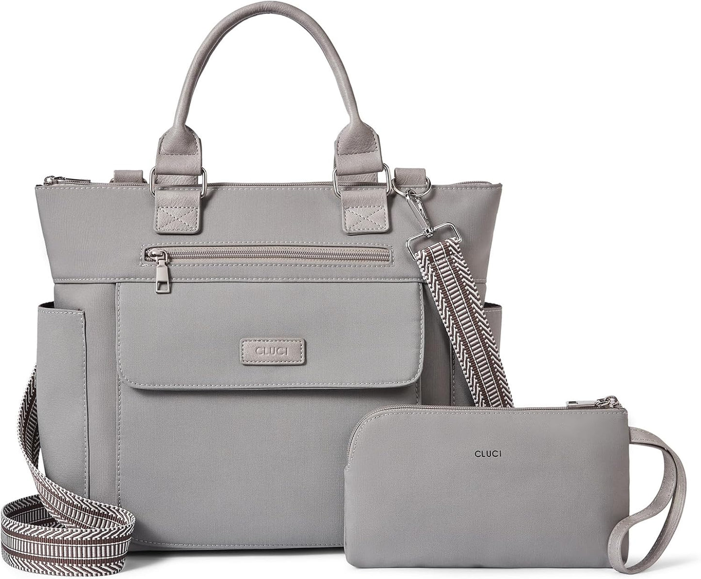 CLUCI Purses for Women Vegan Leather Handbags Tote Purse Shoulder Bag