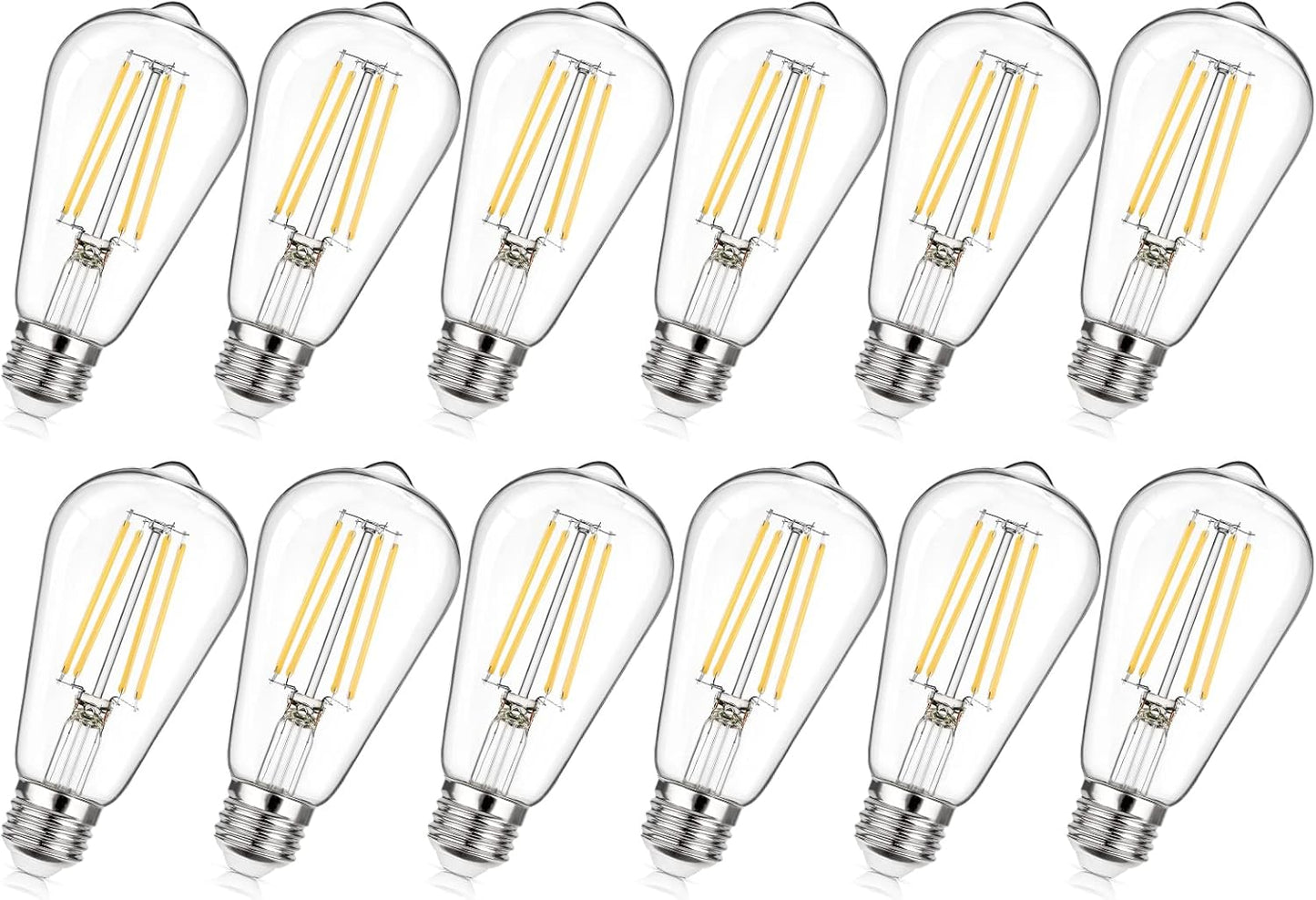 Dimmable Vintage LED Edison Bulb 60W Equivalent by MAXvolador