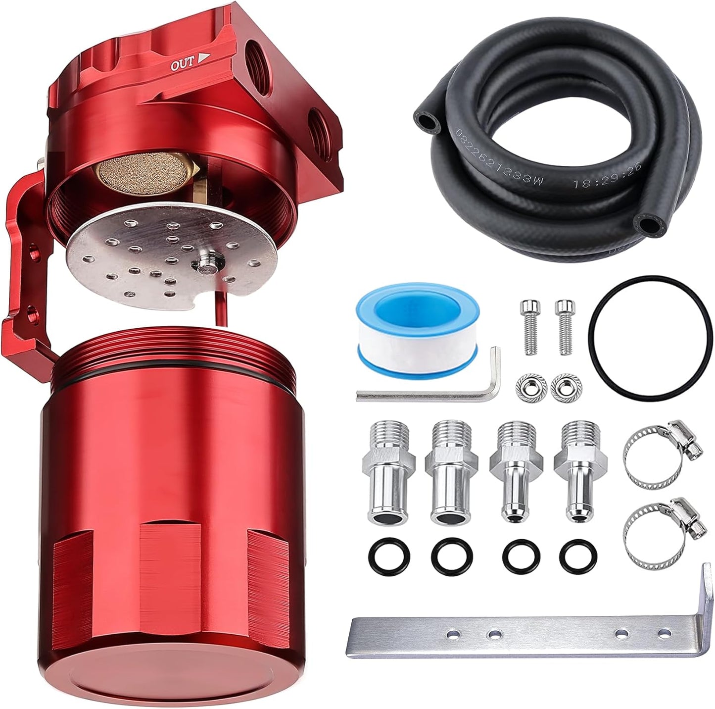 EVIL ENERGY 300ML Universal Baffled Oil Catch Can Kit Review