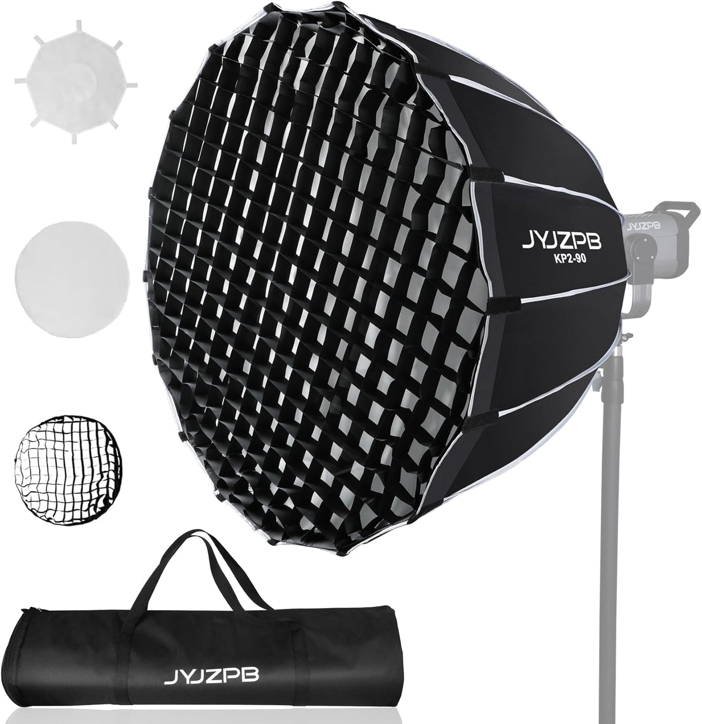 JYJZPB 35.4in Parabolic Softbox for Professional Photography