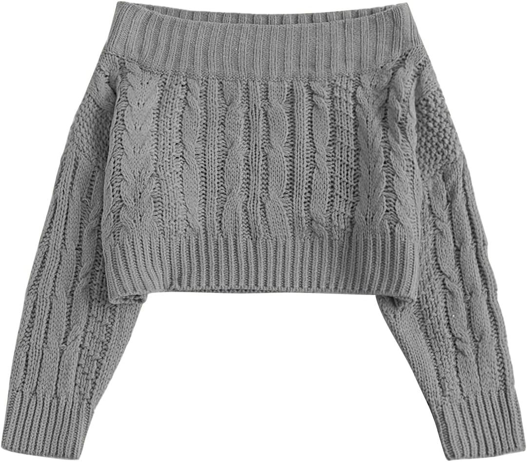 ZAFUL Women V Neck Button Knit Crop Sweaters for Stylish Looks