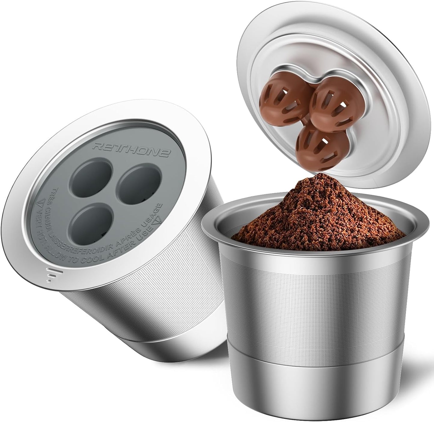 Stainless Steel Reusable K Cups for Ninja Coffee Maker