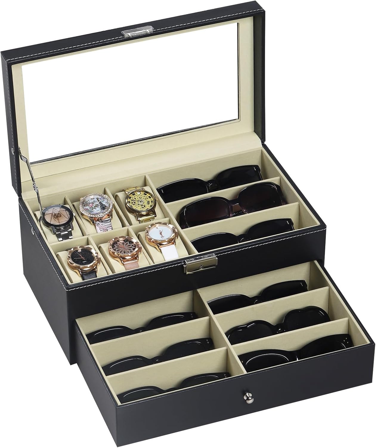 Securely Organize Watches & Eyewear with AUTOARK