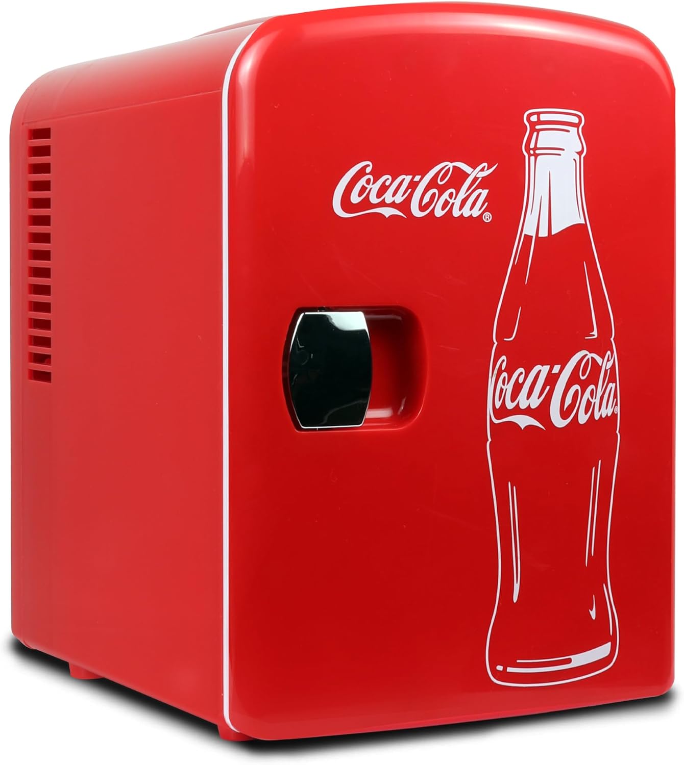 Coca-Cola Classic Mini Fridge for Drinks and Snacks On-the-Go