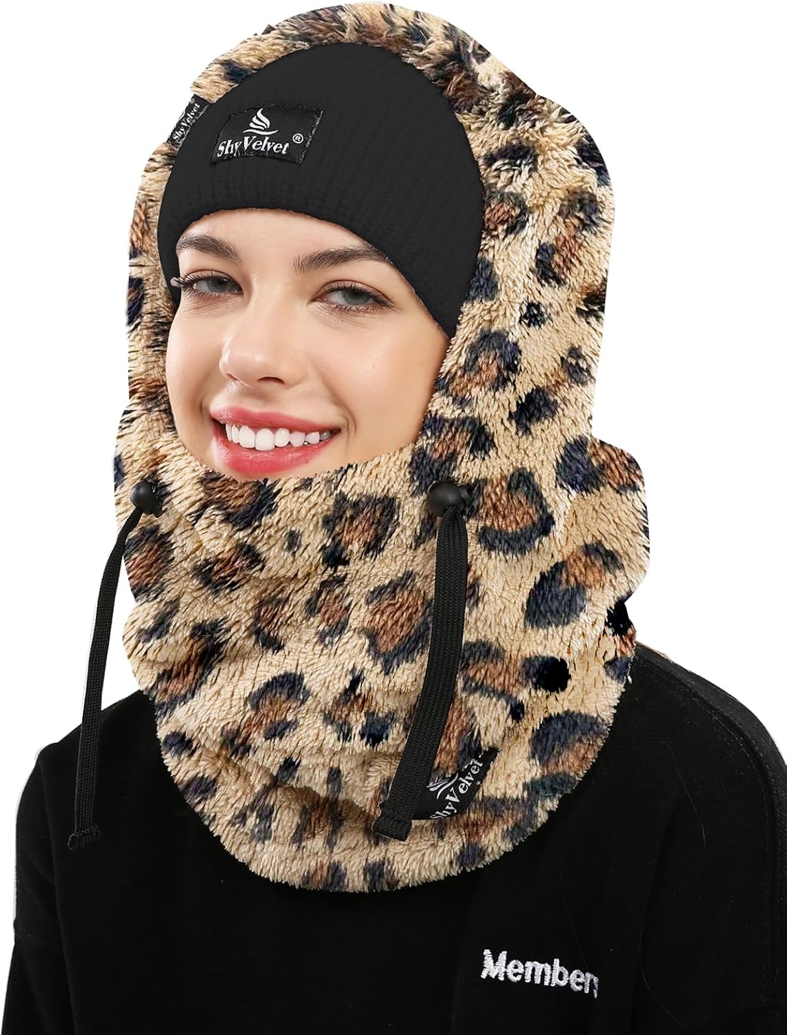 Windproof Shy Velvet Balaclava for Warmth
