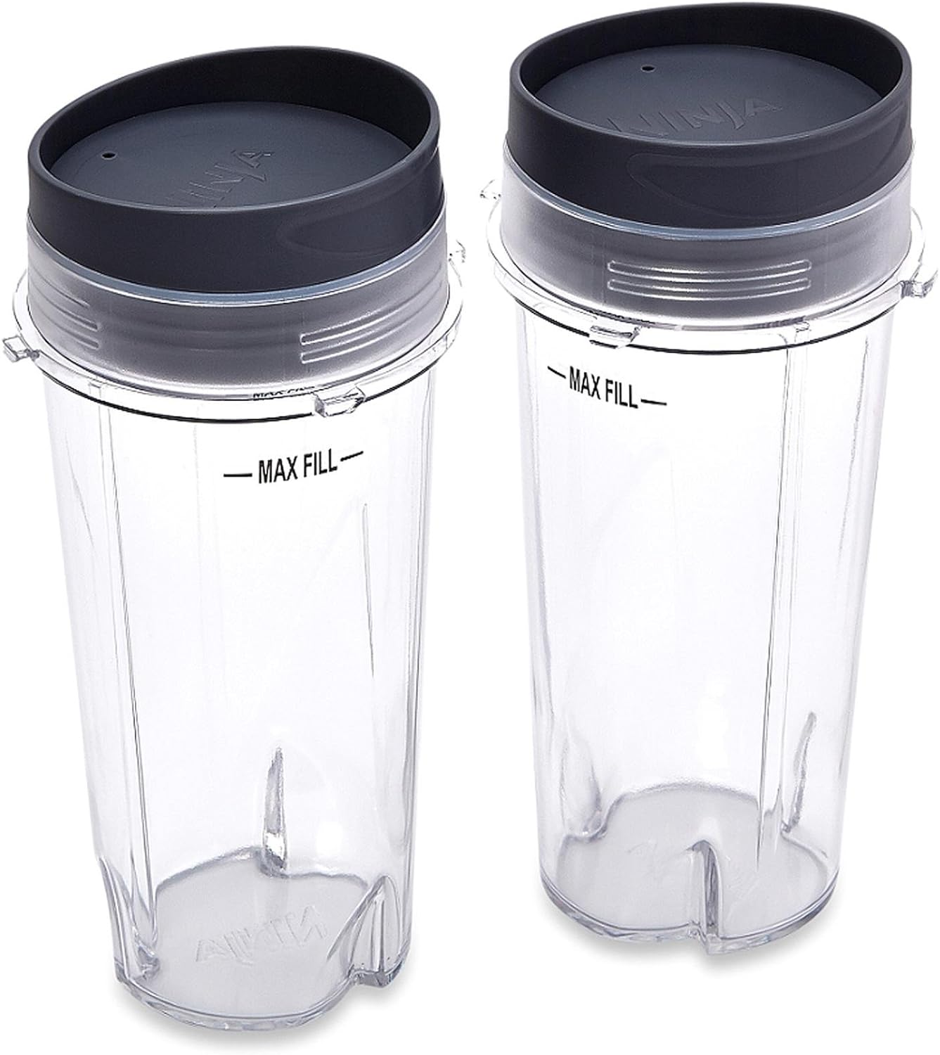 Ninja 16oz Clear Single Serve Cups with Lids