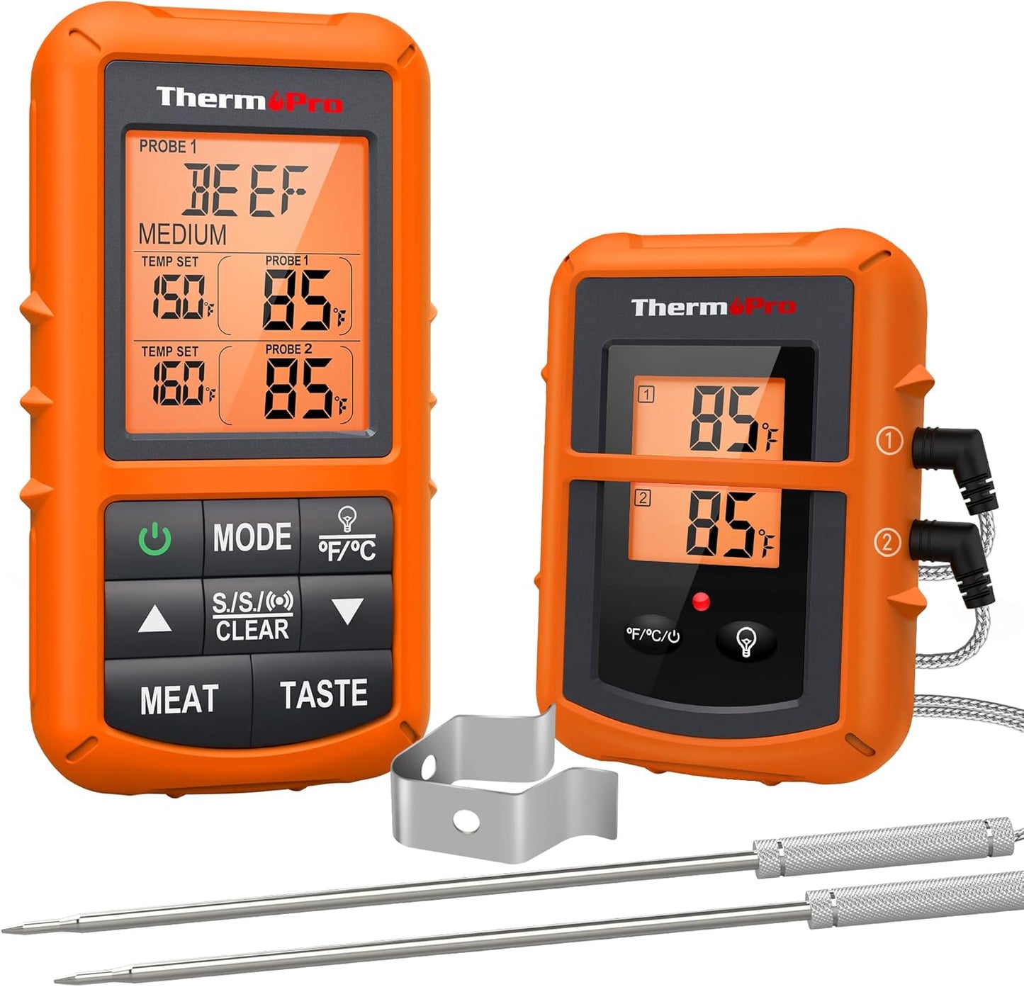 ThermoPro TP20 Wireless Meat Thermometer: Dual Probe Precision