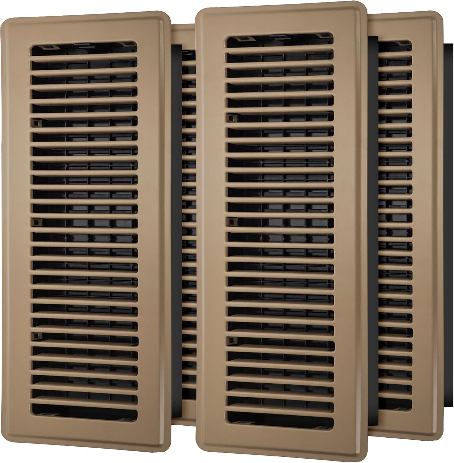 Floor Register 4x14 Heavy Duty Steel Vent Covers for Home Use