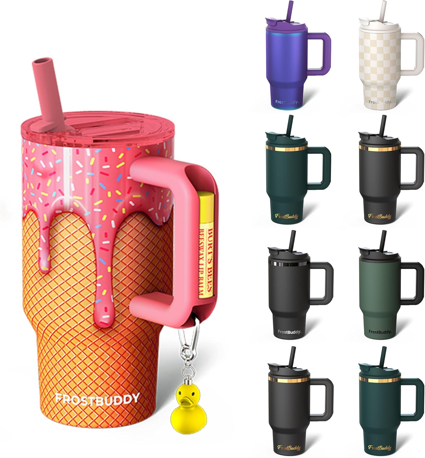 Frost Buddy Thicc Buddy 16 oz Stainless Steel Tumbler for Travel