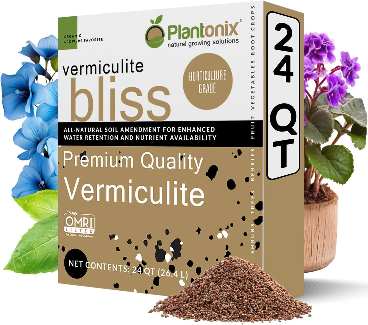 Vermiculite Bliss - Organic Soil Amendment for Gardening Needs