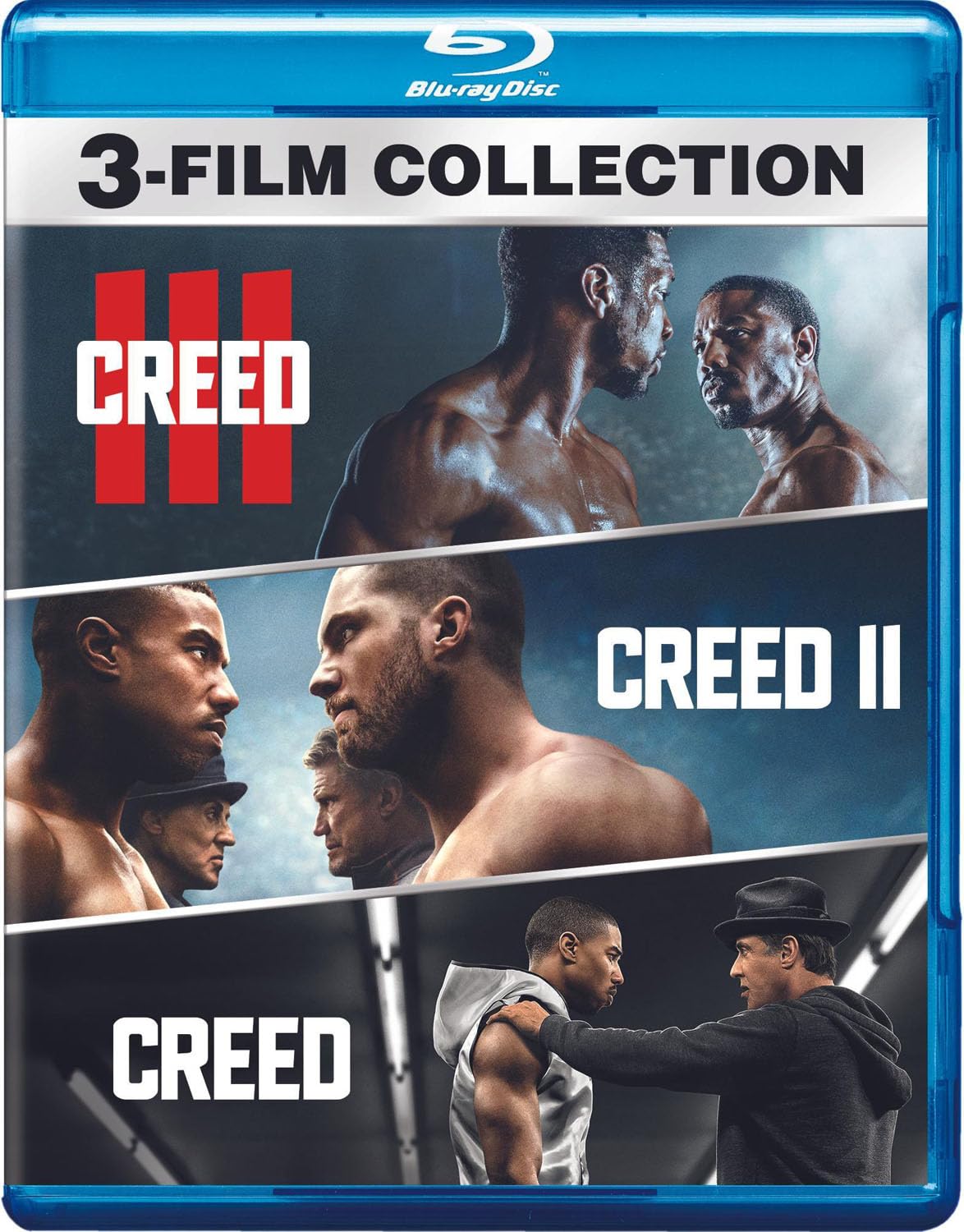 Creed 3-Film Collection Blu-ray Set for Boxing Movie Lovers