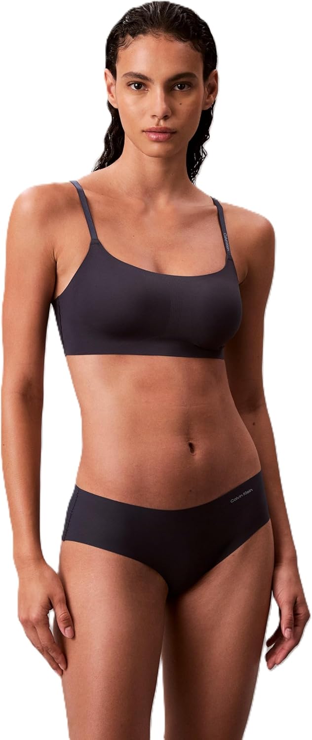 Calvin Klein Women's Invisibles Comfort Seamless Bralette Bra