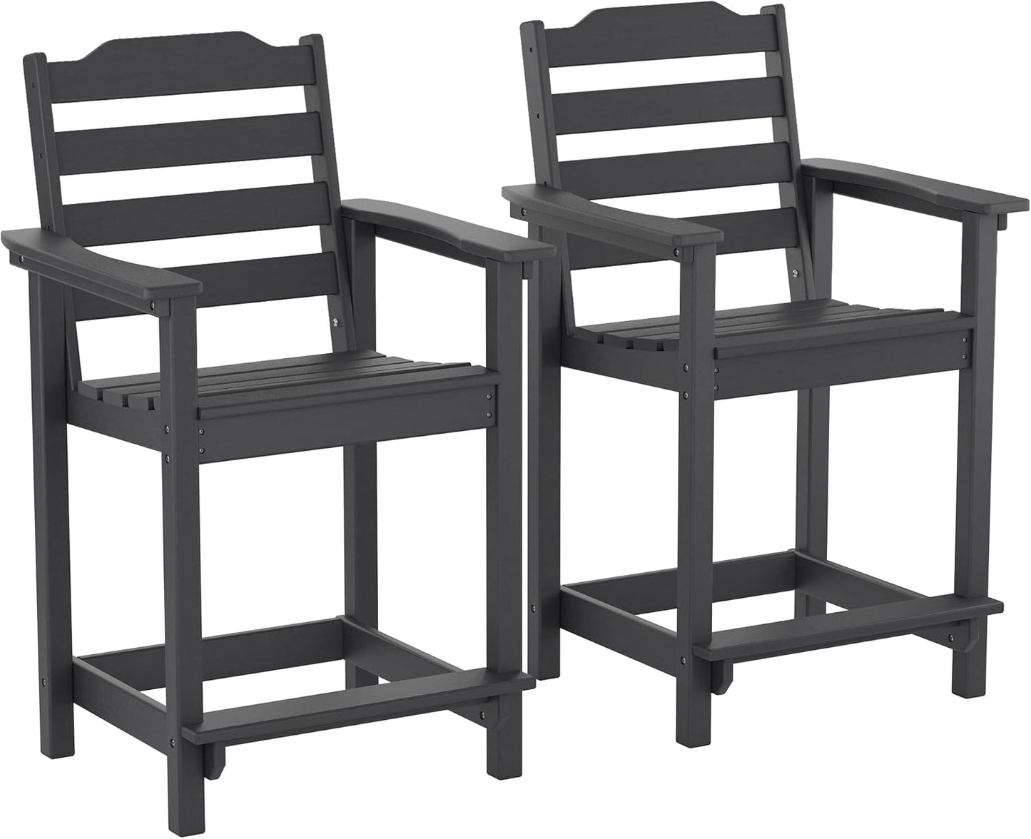 OTSUN Tall Adirondack Chair Set of 2 for Outdoor Relaxation