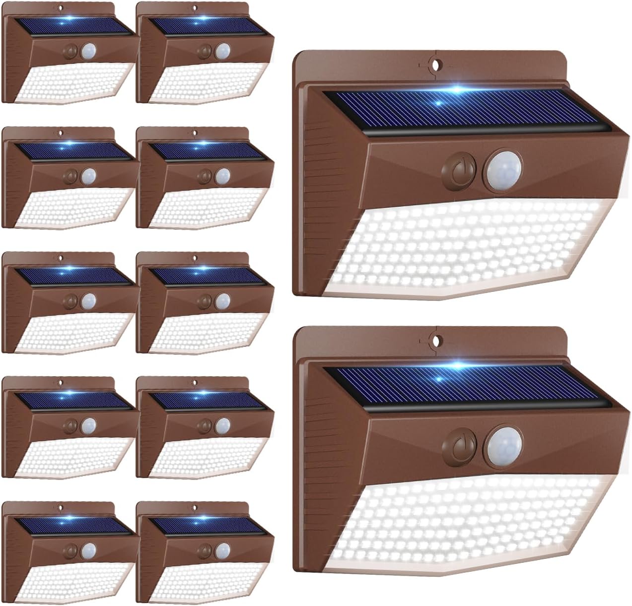 Solar Outdoor Lights with Motion Sensor for Security and Style