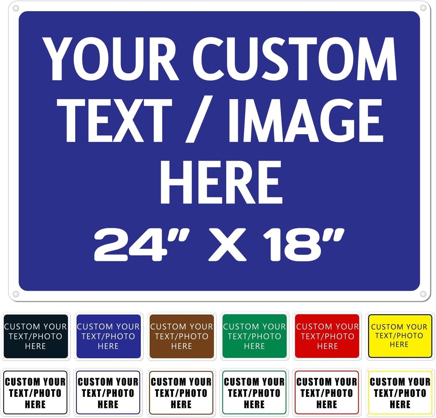 Custom Metal Signs for Business, Delivery, and More