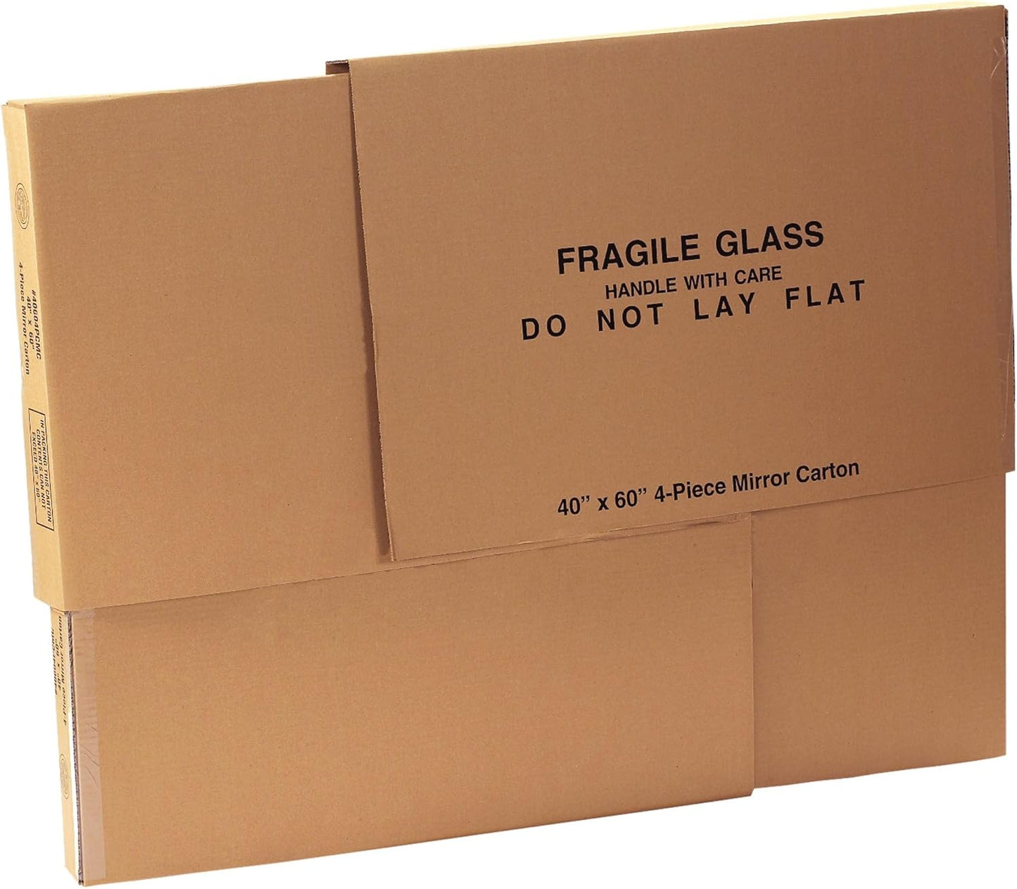 BOX USA Large Mirror Box: Safely Pack & Ship TV's, Frames & Art