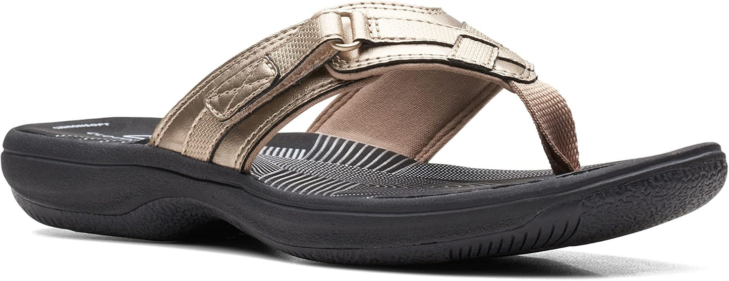 Clarks Women's Breeze Sea Flip-Flop for Ultimate Comfort