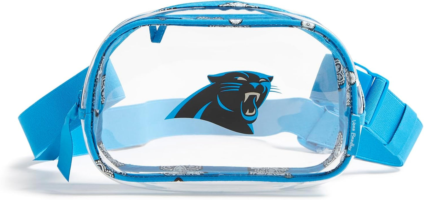 Vera Bradley Women's NFL Clear Small Belt Bag for Team Spirit