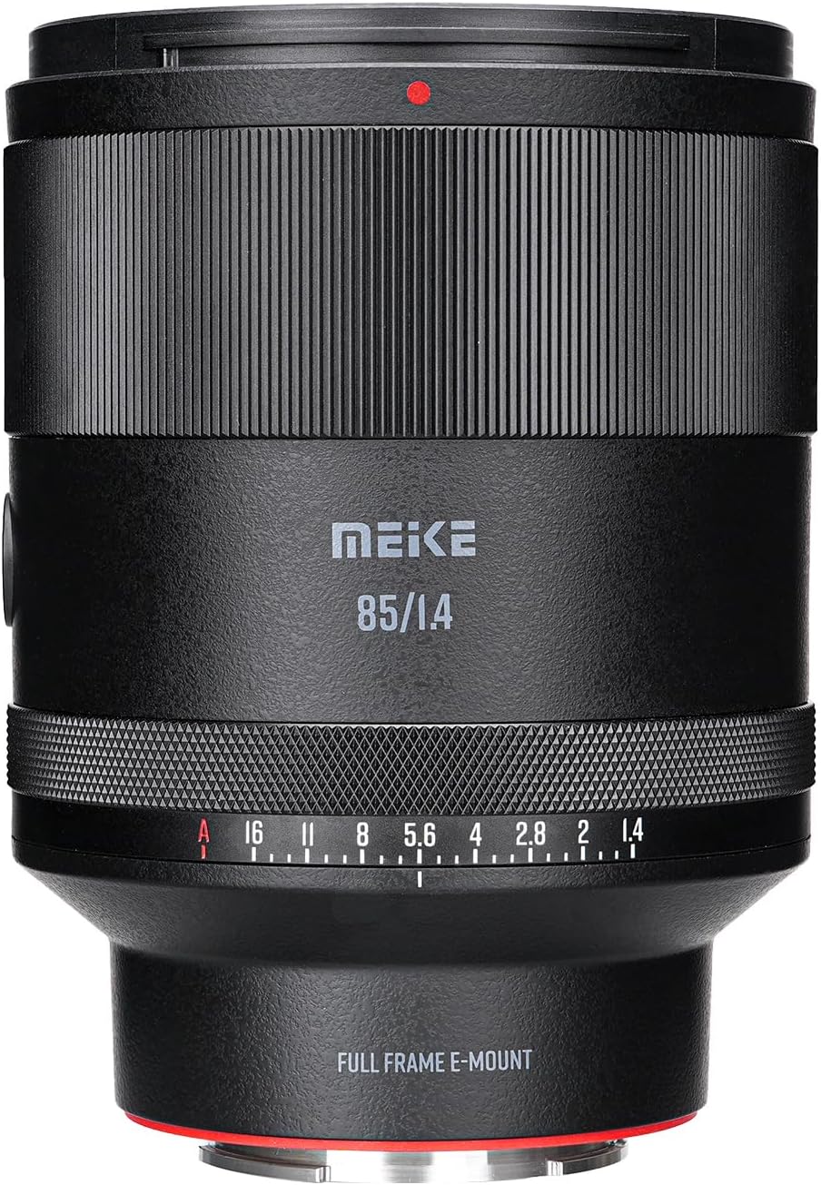Meike 85mm F1.4 Auto Focus Lens for Sony E Mount Cameras