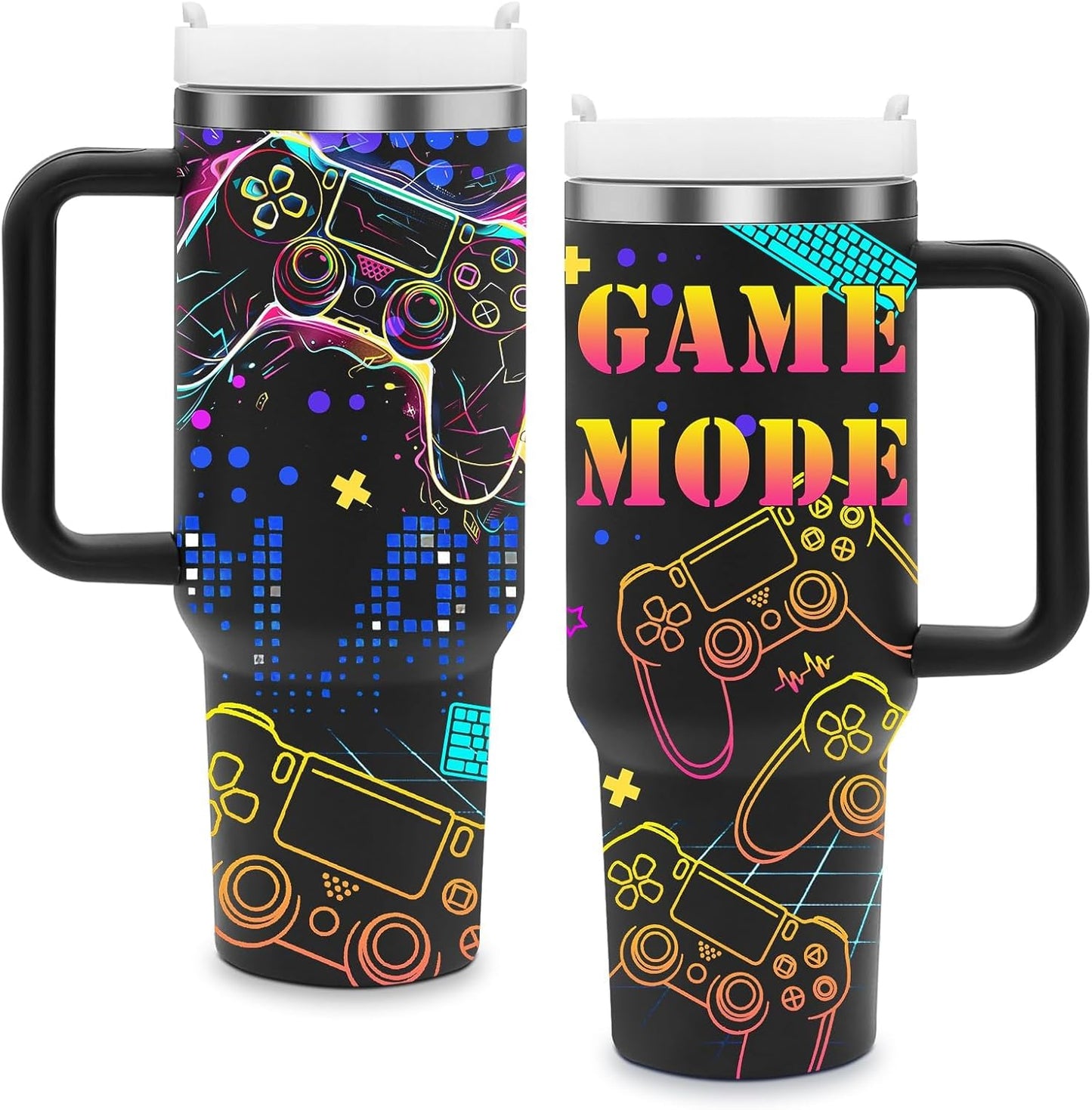 XL Gamer Tumbler Set - Ultimate Gaming Gift!