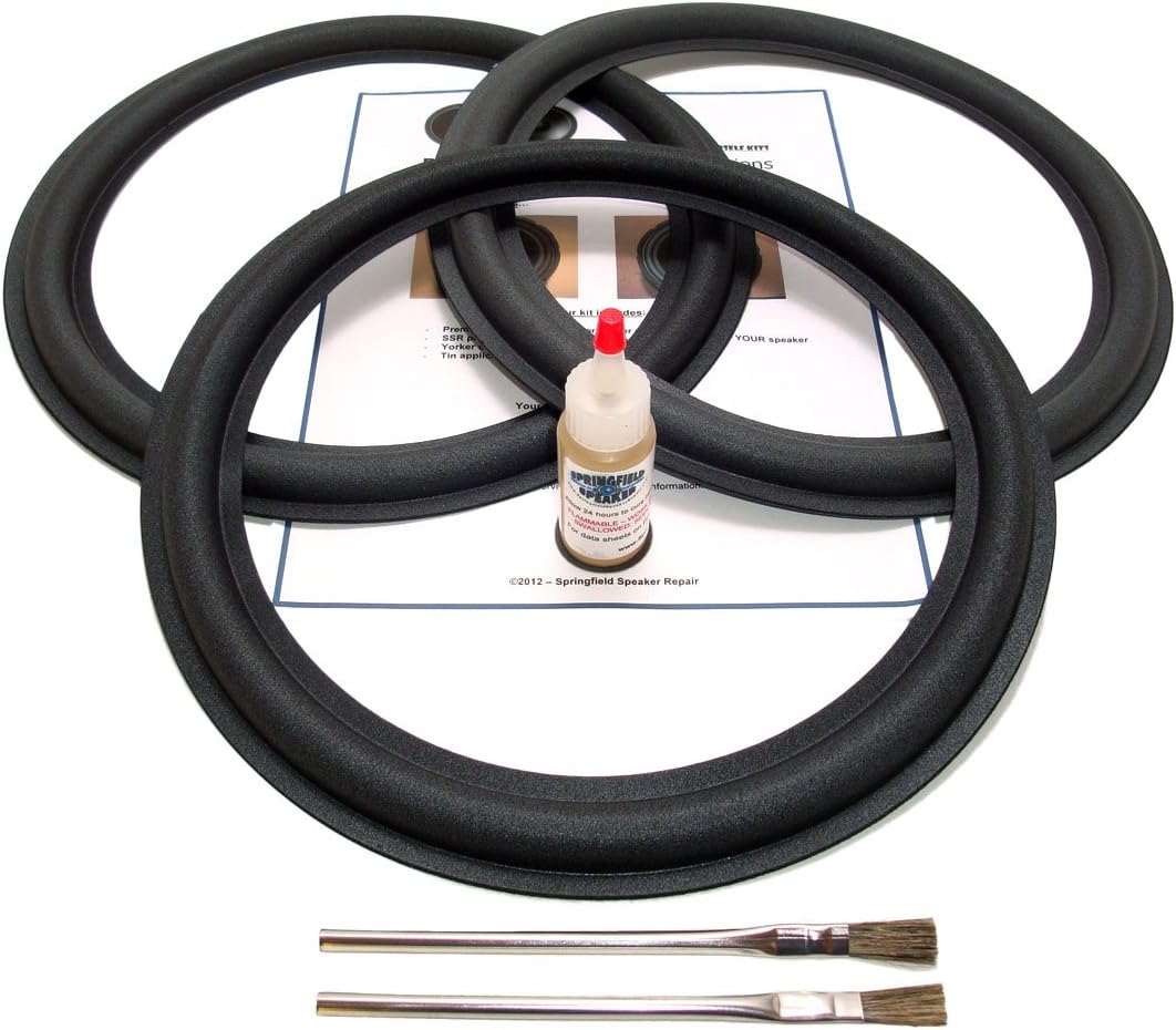 Foam Surround Repair Kit for JL Audio Subwoofers - 3 Pack