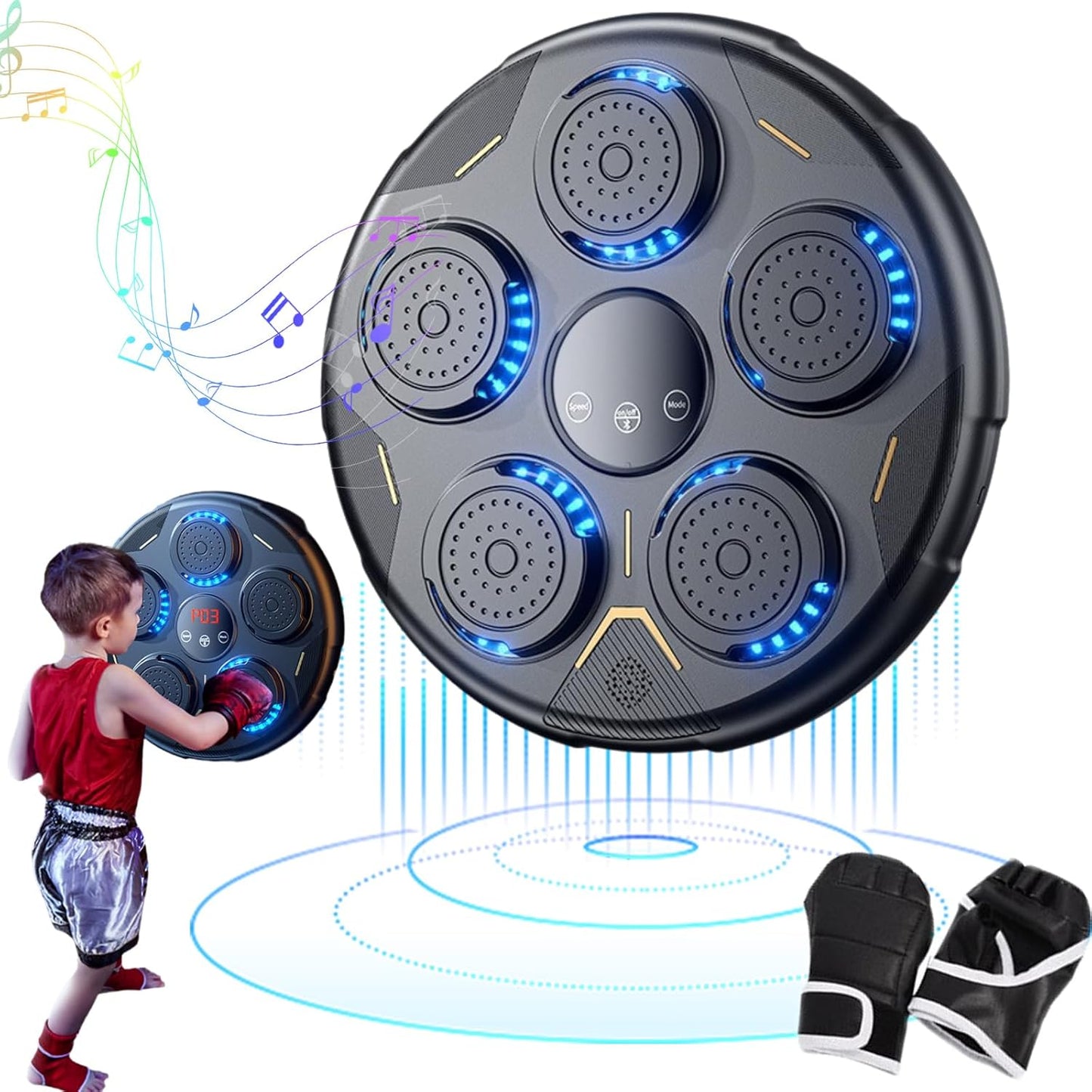 Interactive RGB Boxing Machine - Smart Counting
