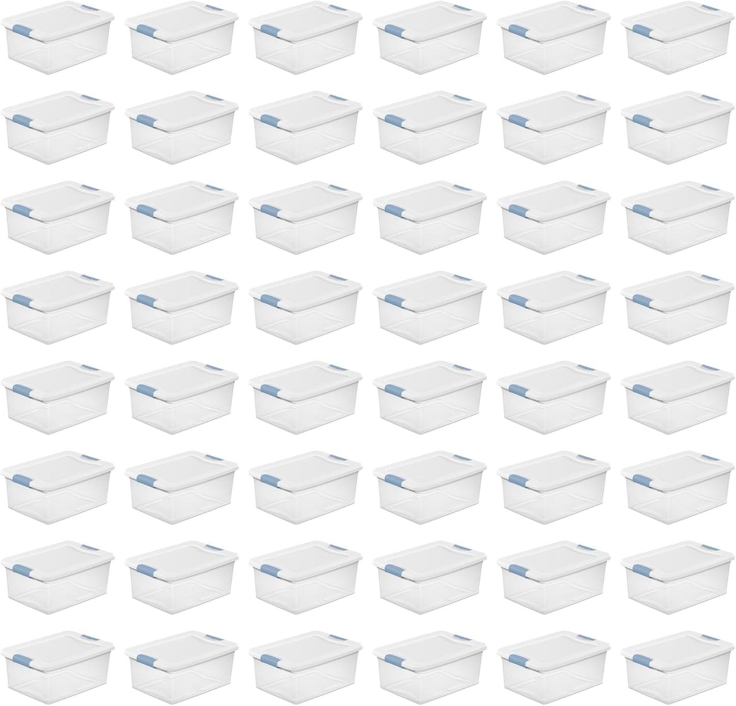 Sterilite 48-Pack Latching Box for Under Bed Storage