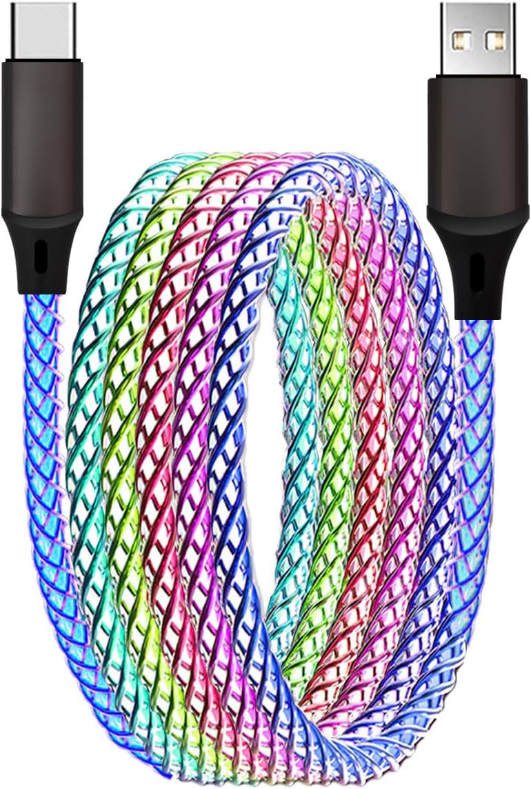 Colorful Fast Charging Cable for iPhone & More - Eiubco